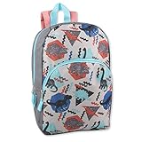 Trailmaker Super Popular Boys Backpack for School, Summer Camp, Travel and Outdoors! Dinosaurs