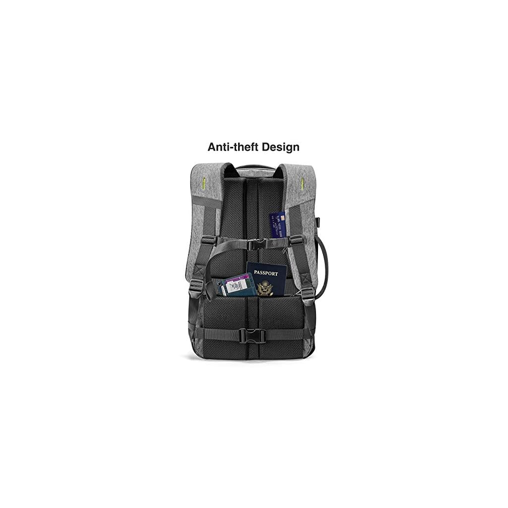 tomtoc 38L Travel Backpack, Flight Approved Carry on Backpack Hand