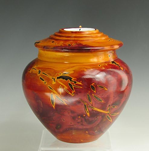 Ceramic Urn for Ashes, Treasury or Pet Urn, Funeral and Cremation, Candle Urn, Sacred Urns by Susan Fontaine Pottery, Fine Ceramic Art