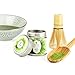 Hyper Premium Organic Matcha Green Tea Powder Ceremonial Grade + Bamboo Tea Ceremony Spoon + Free 'Matcha Gourmet' Recipe e-Book = Matcha Tea Set - 1 oz (30 servings) per tin can