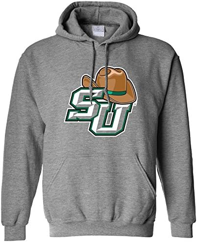 NCAA Stetson Hatters Long Sleeve Hoodie, XX-Large, Athletic Heather