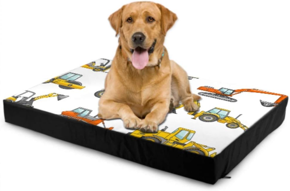Door Dog Mat Forklift Crane Excavator Tractor Bulldozer Truck Cushion For Dog Bed Dog Bed Duvet Cover Waterproof 76 X 51 X8cm With Zipper Removable Cover For Dogs Cats Amazon Co Uk Pet