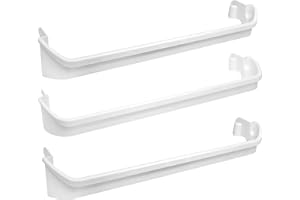 EDOVAF 240534701 x1 & 240534901 x2 Refrigerator Door Shelf Retainer Bar Compatible with frigidaire ken-more Door Shelf Replacement Refrigerator Parts Replaces AP3214631 PS734936 948952 AP3214630 PS734935