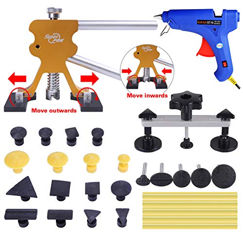 AUTOPDR Dent Removal kit, Paintless Dent Repair Kits Pops a Dent Puller Lifter Car Body Dent Removal Tools Remover for Auto Body Motorcycle Refrigerator Washing Machine - Thumbnail 7