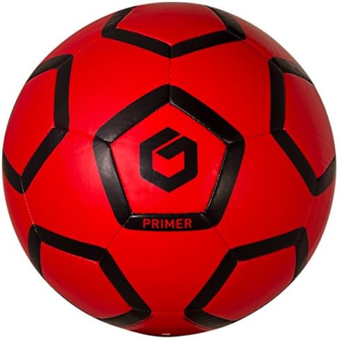 GOLME Primer Soft-Touch Soccer Ball - English Red Size 4