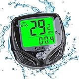 Wolfride Cyclists Wireless Backlight Bicycle Computer Cycling Bike Odometer Speedometer Multi Function