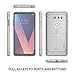 Ringke Onyx Compatible with LG V30 ThinQ Case Flexible TPU Shock Absorbent Phone Cover for LG V30, V30 Plus - Black