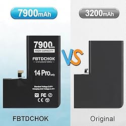 FBTDCHOK 7900mAh Upgraded Replacement Battery