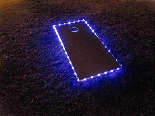 321 Lights set of 2 Cornhole Edge Lights Led Lighting kit Last For 100+ Hours on 3 AA Batteries (not included)