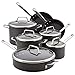 Anolon Authority Hard-Anodized Nonstick 12-Piece Cookware Set, Gray