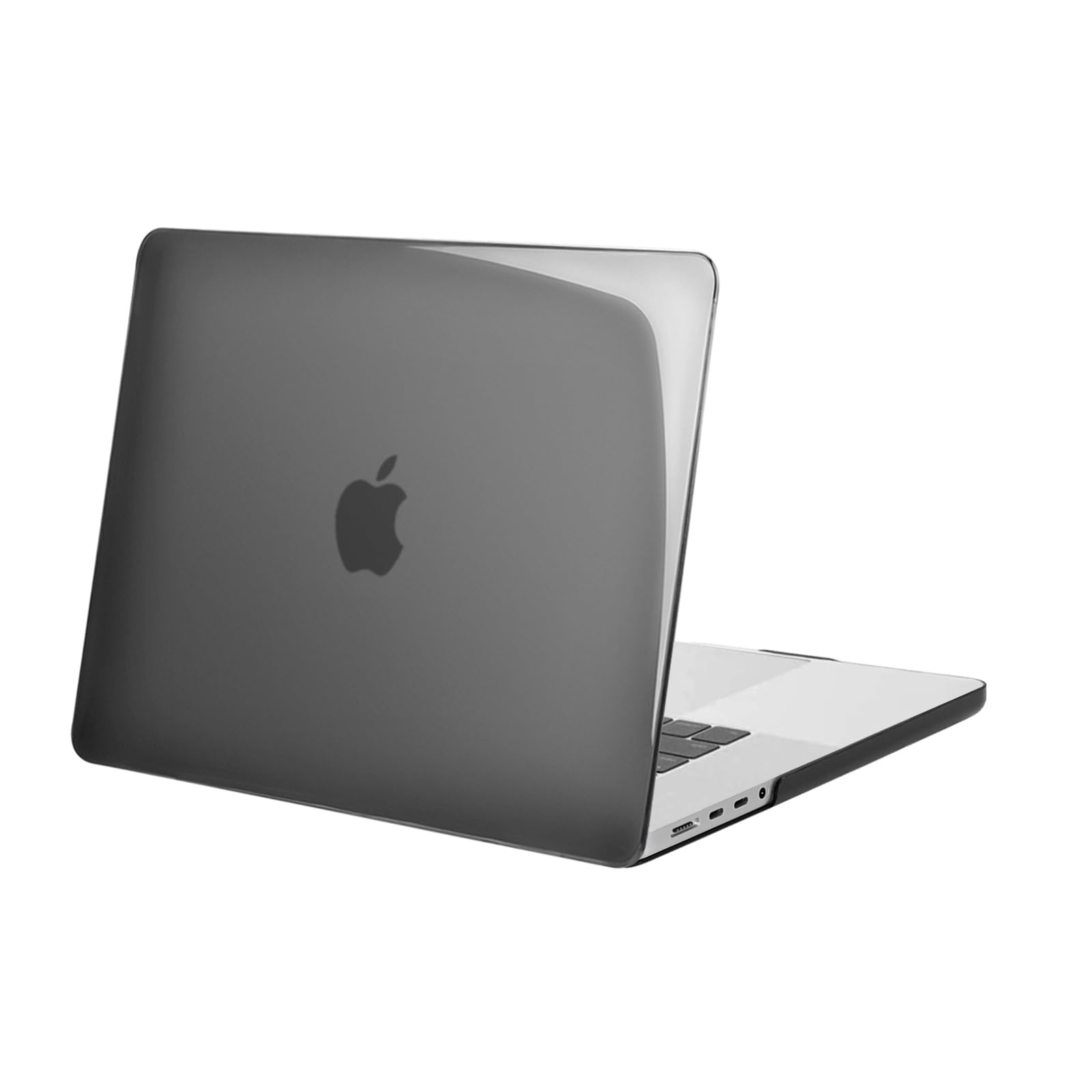 MOSISO Compatible with MacBook Pro 16 inch Case 2026 2025-2021 M5 M4 M3 M2 M1 A3429 A3428 A3403 A3186 A2991 A2780 A2485 Pro Max Retina Touch ID, Protective Plastic Hard Case Shell Cover, Crystal Black