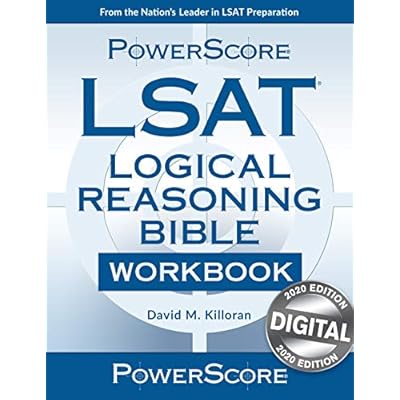 The PowerScore LSAT Logical Reasoning Bible Workbook, 2020 edition. Reinforce and practice the strategies featured in the Logical Reasoning Bible. (Powerscore Test Preparation) Paperback &ndash; Unabridged, November 12, 2019