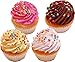 Fake Cupcakes Sprinkle Assortment 4 Pack
