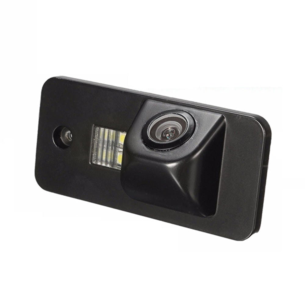 HD Auto 170° Rear View Reversing Camera Compatible with A1 A3 A4 A5 A6 A7 TT RS5 S6 S7 S8 Q3 A4L A6L A8 B8 S5/Roadster/Passat B7 R36/Allroad/Cabriolet/Coupe/Sportback/Q5/TTS (0728 with screw hole)