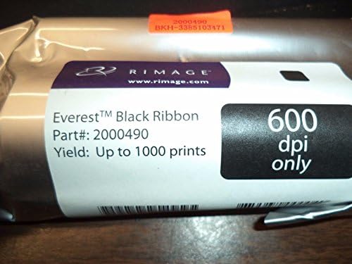Rimage Everest 600 Thermal Ribbon Black