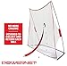 PowerNet Golf Net, 70 Sq Ft Portable Backyard Driving Range Net, 10 x 7 FT Indoor Outdoor Chipping Screen Golf Training Aid