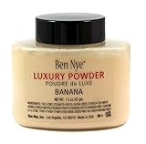 Ben Nye Banana Luxuary Powder 1.5oz Bottle Authentic Luxury Face Makeup (42 gm)
