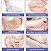 Foot peel mask 3 pairs(2 Exfolianting and 1 Smooth&Care foot masks),Removes Dead Skin & Calluses,Get a soft foot same as baby's, In 1 Week,by Tysonir.