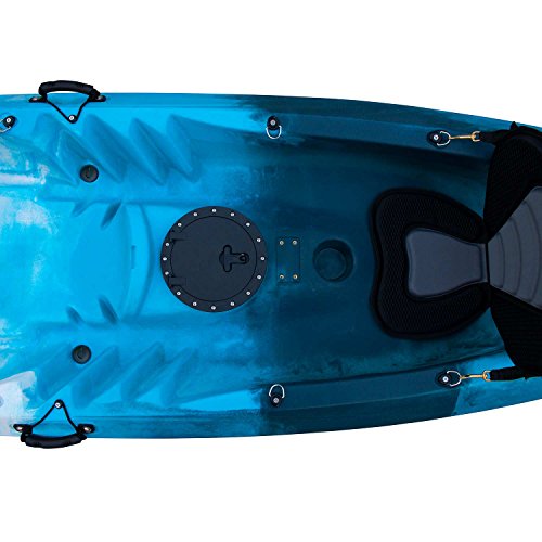 Driftsun Teton 120 Hard Shell Recreational Tandem Kayak, 2 or 3 Person