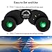 10x25 Folding HD Binoculars with Clear Light Night Vision,Compact Small Binoculars for Bird Watching,Concerts,Hunting,Hiking,Travel Fit For Adults and Kids