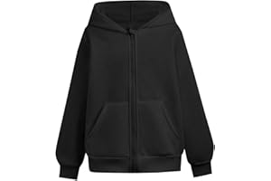 Ecolala Girls Long Sleeve Zip Up Hoodie With Pockets Bow Print Fashion Sweatshirt