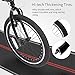Murtisol Folding Bike 20’’ Hybrid Bicycle Reinforced Frame Commuter Bike with 6 Speeds Derailleur, Durable Frame, Adjustable Seat,Black