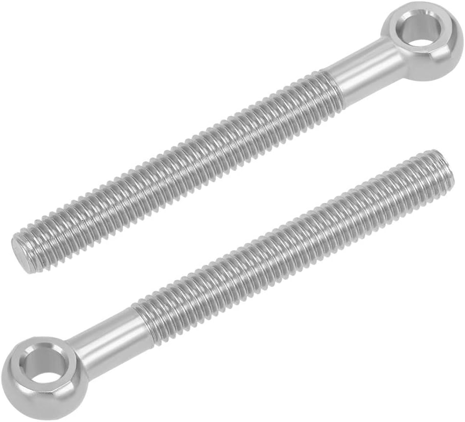 uxcell M8 x 70mm Machinery Shoulder Swing Lifting Eye Bolt