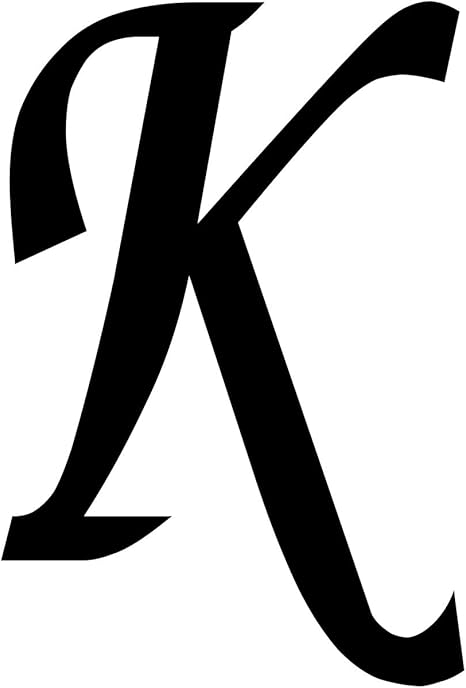 Amazon 一文字からの K 行楷書体 フォント Lサイズ 10cm 10cm 一文字からの ステッカー Mojis Arpgy0lk Ds ウォールステッカー オンライン通販