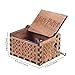 LA-PIN Wood Musical Box, Antique Carved Wooden Music Box Hand Cranked Music Craft - Harry Potter Main Theme