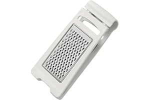 LABRIMP Rust Resistant Stainless Steel Handheld Vegetable and Cheese Grater with Folding Design