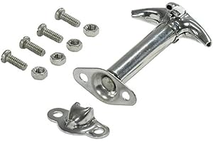 Rugged Ridge | Hood Catch, Stainless Steel | 11116.03 | Fits 1941-1995 Willys/Jeep CJ/Wrangler YJ