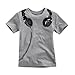 Vaenait Baby Boys 4T-7T Short Sleeve Tee T-Shirts Headphone