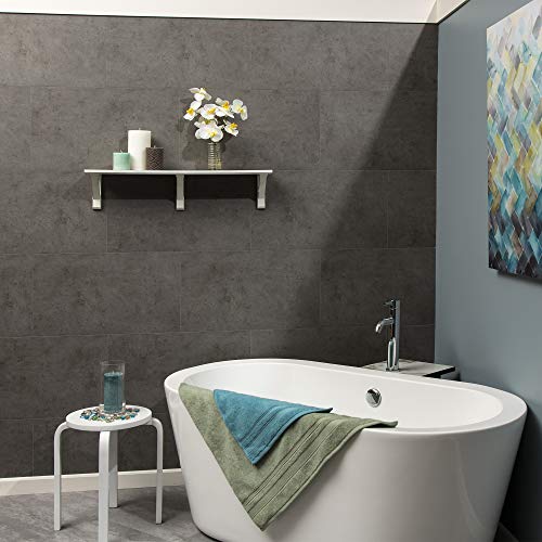 Interlocking Vinyl Wall Tile by Dumawall Waterproof, Durable 25.59 in