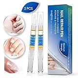 Fungus Stop, Anti-Fungal Nail Pen - Kill Fungus, Remove Discoloration, Prevent Future Infection, Repair Brittle Fingernails and Toenails 2 Pcs