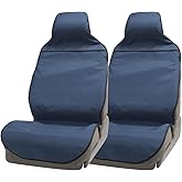 COLINOO Waterproof Car Seat Cover Automotive Seat Covers for Cars Trucks and SUVs Car Seat Cover Protector Front Seats Navy-2