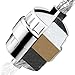 Shower Filter for Removing Chlorine & Heavy Metals with Multi-Stage Filter Cartridge. High Output - Universal. Perfect for Skincare. Soften and Purify Water, Prevent Hair Loss and Dryness - Chrome