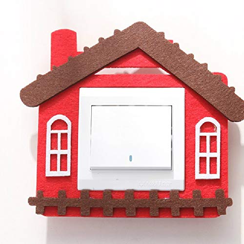 Switch Covers 2019 Cute Cartoon Pattern Felt Switch Covers