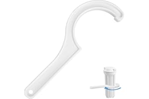 MAGLUV Water Filter Wrench Replacement for APEC Half 180° Filter Housing Wrench Fits Most 10" x 2.5" Undersink Housing Canisters, Compatible with APEC Water System Reverse Osmosis Filter Wrench
