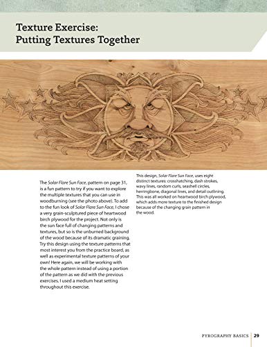 Pyrography Basics: Techniques and Exercises for Beginners (Design Originals) Patterns for Woodburning with Skill-Building Step-by-Step Instructions and Advice from Lora Irish on Texture and Layering