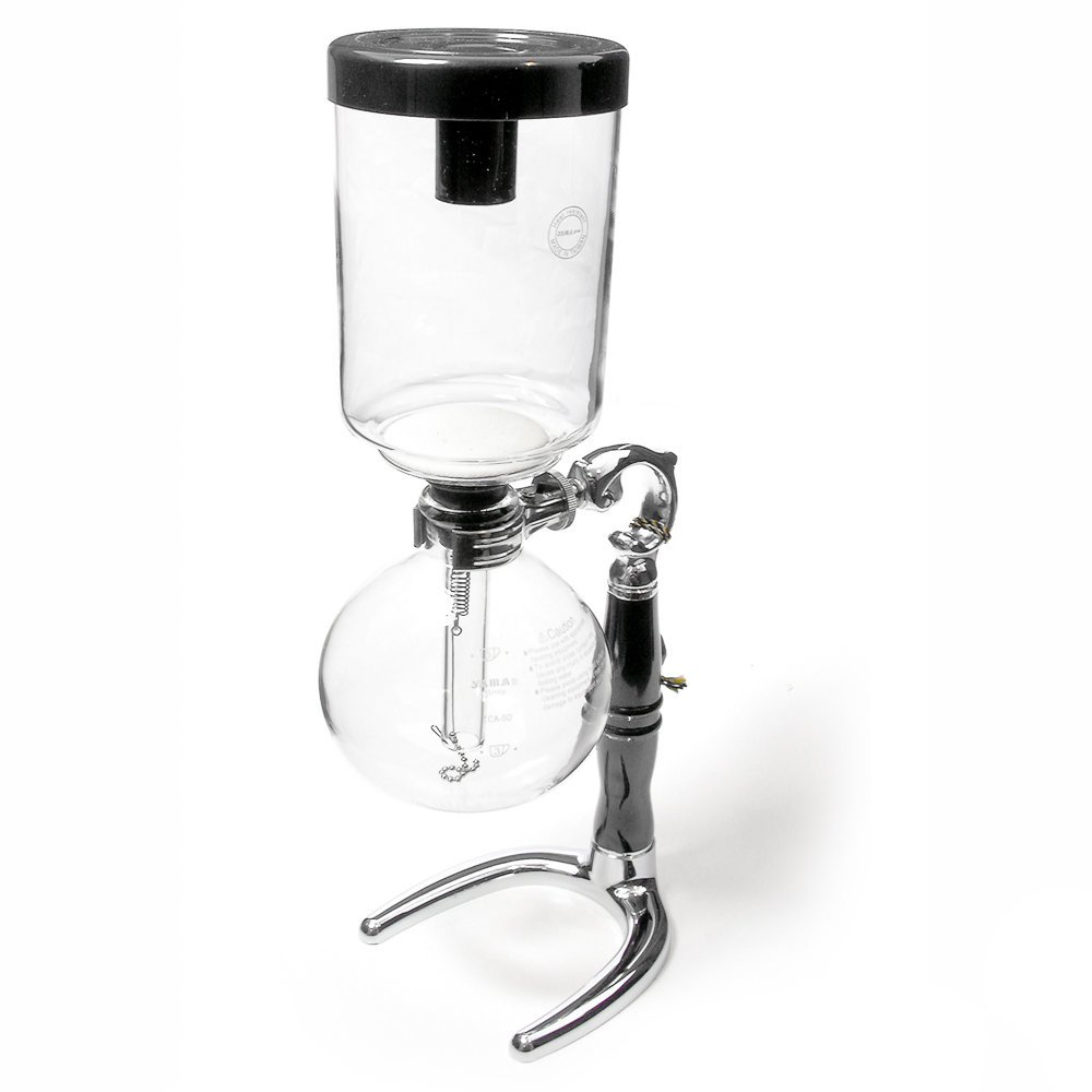 Yama Glass 5 Cup Tabletop Siphon (Syphon) (Alcohol Burner) Single Serve Brewing