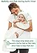 Premium Extra Soft Hooded Bamboo Baby Bath Towel, Organic Hypoallergenic Towels, Boys & Girls, Ties on Parent's Neck, with eBook, Sized from Infant to Toddler, Baby Shower Gift Set
