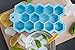 Outset Silicone Hexagon Ice Cube Tray, Large Cubes