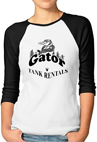 Albert E Gator Women 3/4 Sleeve 100% Cotton Clothing