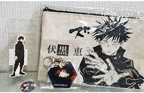 ジャンプショップ限定 呪術廻戦 伏黒恵 ダイカットステッカー アクリルキーホルダー リバーシブルポーチ ジャンプショップ ジャンプショップ限定 呪術廻戦 伏黒恵 ダイカットステッカー アクリルキーホルダー リバーシブルポーチ ジャンプショップ