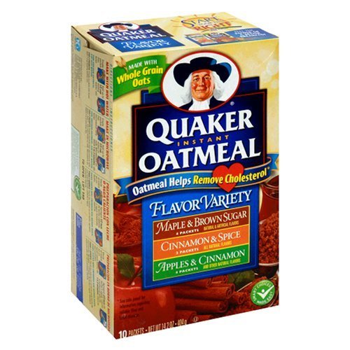 QUAKER Instant Oatmeal Flavor Variety Haferflocken aus den USA Amazon