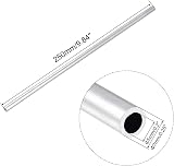 TOP-VIGOR 2Pcs 6063 Aluminum Round Tube 7mm OD 5mm ID 250mm Seamless Metal Pipe view 2
