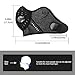 KINGBIKE Dust Mask with Windproof Ear Muff with Extra Filter- Activated Carbon Respirator with Filter Filtration Cotton Sheet Valves Exhaust Gas Anti Pollen Allergy PM2.5 N95 N99