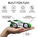 Force1 Remote Control Car Gravity Defying RC Car - RC Cars for Kids and Adults, Race Car Boys Toys for Floor or Wall w/ USB for Rechargeable Fast RC Car (Green)