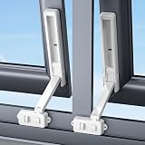 SAFELON Baby Window Safety Restrictor 2Pcs White No Drilling view 1