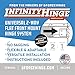 Infinity Heavy Duty Fence Gate Hinges - Build A Wood Gate The Easy Way - One Person Install
